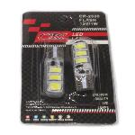 LAMPU SEN COLOK 6 LED FLASH WHITE (ISI 2PCS)